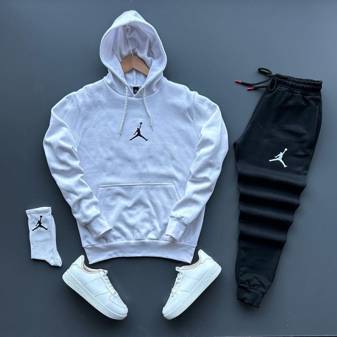 ترنج رجالي إير جوردن شتوي خامة ميلتون تقيل بجودة عالية وراحة مثالية